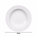 (6 adet) SELTMANN WEIDEN | Salata Tabağı-  Ø 190mm - Beyaz/Sade