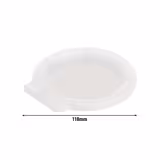 (12 buc) Capac reutilizabil - transparent - etanș - compatibil cu 250 ml caserolă pentru meniu MWSGK250