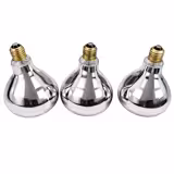 Buffet Infrared Heat Lamp - Height-adjustable - 750W - E27 - Silver