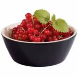 (6 pcs) Bowl - FRIDA - Melamine - 440ml - square - 150x150mm - Depth: 55mm - Black & Beige