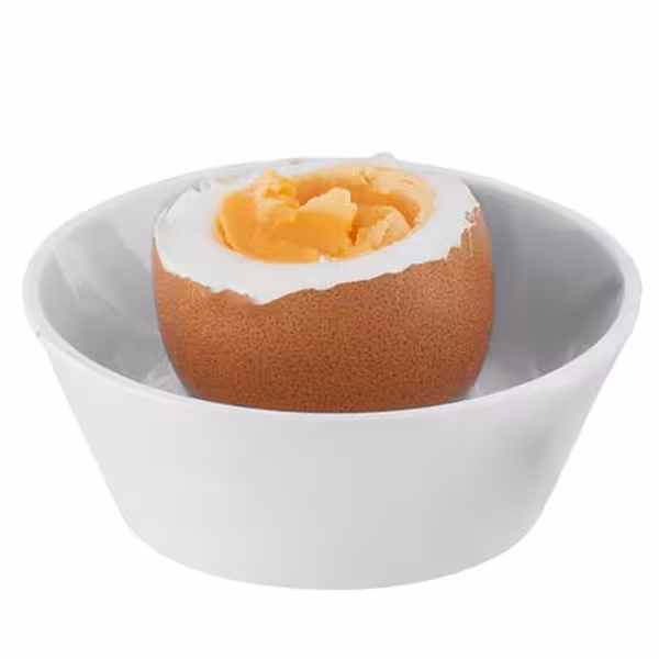 (6 pcs) Egg Cup - Melamine - Ø 80mm - White
