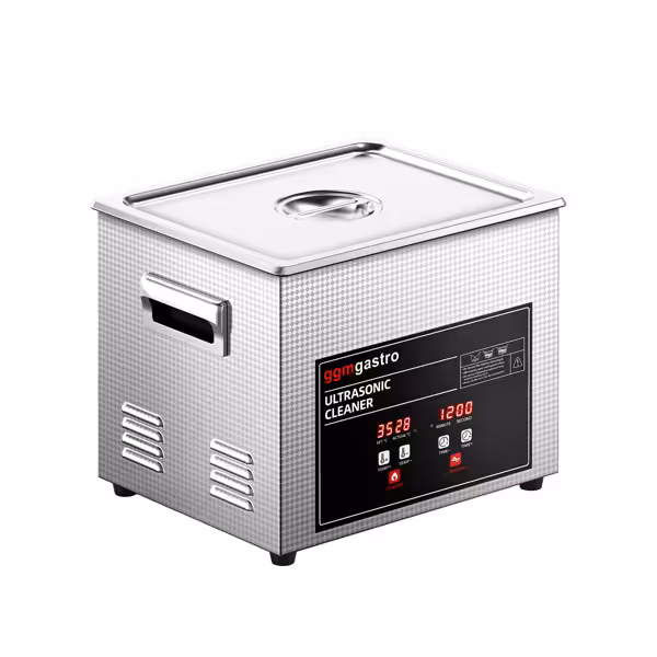 Nettoyeur à ultrasons – 10 litres – puissance ultrasonique 240 watts – avec robinet de vidange