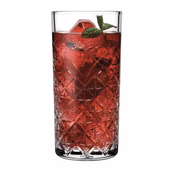 (12 pcs) Hi Ball Glass - TIMELESS - 450 ml - Clear