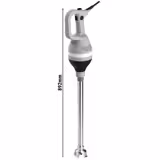 Frullatore a immersione professionale con aste removibili 450mm - 430W - Velocità fissa - 2200-11500rpm