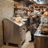Gas Tandoori-Ofen - 715x1225mm - Edelstahl