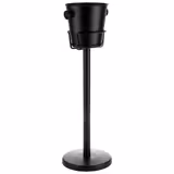 Stojan pro chladicí nádobu na víno / šampaňské - kov - vnější Ø 265 mm - výška: 715 mm - černá