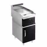 Elektro Bratplatte - 4.05 kW - Glatt - inkl. Unterbau mit 1 Tür