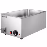 Bain marie – elektromos - 1,2 kW - GN 1/1, 150 mm mélységig - leeresztőcsappal