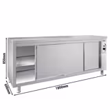 Grijaći ormarić ECO - 1800 mm - Sa otvorom 