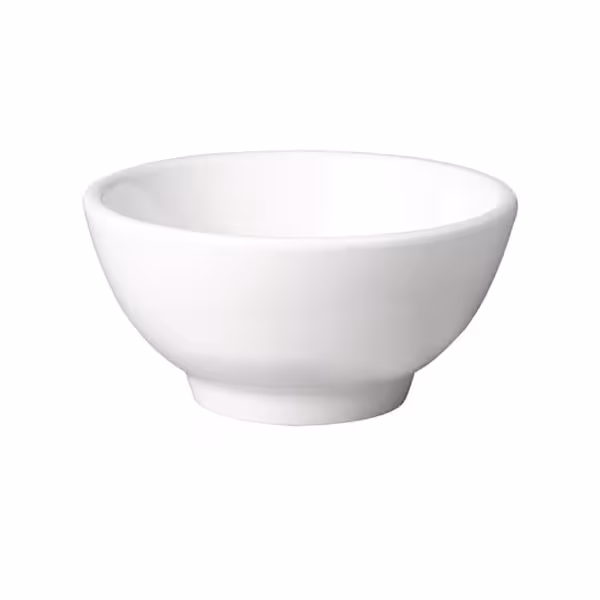 (6 uds) Bol cuadrado - PURE - Melamina - 0,45L - 150x150mm - Profundidad: 75mm - Blanco