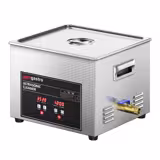 Nettoyeur à Ultrasons - 15 Litres - 360 Watt Puissance Ultrasonique - avec Robinet de Vidange