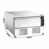 Bancada combinada (refrigeração/congelação) - 905mm - 1 gaveta - 2x GN 1/1