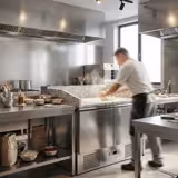 Pizzakühltisch ECO - 935x700mm - mit 2 Türen