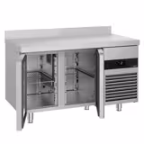 Kühltisch PREMIUM - 1400x700mm - mit 2 Türen - Aufkantung