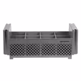 Çatal bıçak sepeti - 450x200mm - 8 Bölmeli - Gri