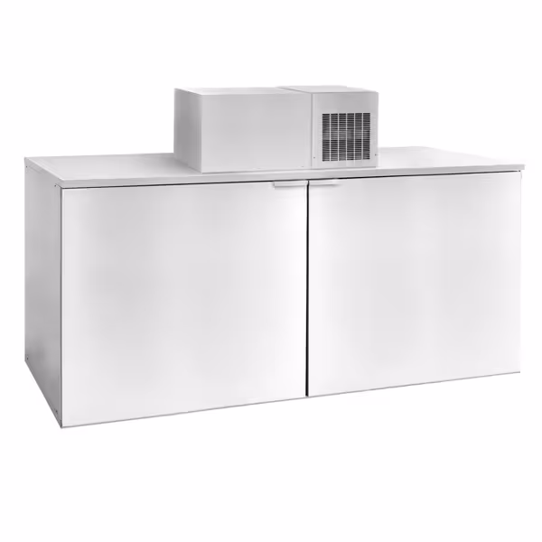 مبرد البراميل (Keg Cooler) - تجاري بوحدة تكثيف مدمجة - 4x50L برميل - 1920x620mm