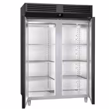 Dik Tip Derin Dondurucu PREMIUM - GN 2/1 - 1400L - 2 Kapı & LED Aydınlatma, Otomatik Defrost, Fanlı Soğutma, R290 Soğutucu Gaz - Paslanmaz Çelik (AISI 430)