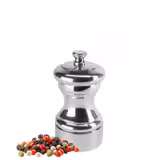 (2 kpl) PEUGEOT | MIGNONNETTE - Pippurimylly - Ruostumatonta terästä - Hopeoitu - Korkeus: 100mm.