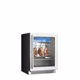 Commercial Dry Aging Cabinet – 98 Litres – 595 mm – 1 Frameless Glass Door – Humidity Control 60% to 85% – Digital