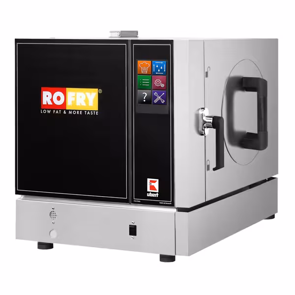 Freidora de aire caliente UBERT RoFry - 15,5 kW - cargador derecho