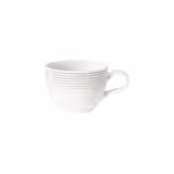 (6 pieces) SELTMANN WEIDEN | Porcelain Coffee Cups Blues – Sage Green, Tulip Design – 180 ml – Dishwasher Safe