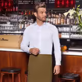 (6 Stück) KARLOWSKY | Bistroschürze Basic - Camel