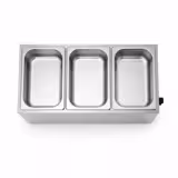 Electric Countertop Bain Marie - GN 1/1 - 150mm deep - 1,2 kW - with Drain Tap
