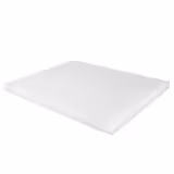 Skärbräda - 300x500 mm - 20 mm - HACCP-godkänd - polyeten (HDPE 500) - vit - med halkfria fötter - tål maskindisk upp till 70 °C