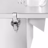 Vihannesleikkuri - sähkökäyttöinen - 200 W - sisältää 4 mm viipaleterän & 5 kuutiointiterää