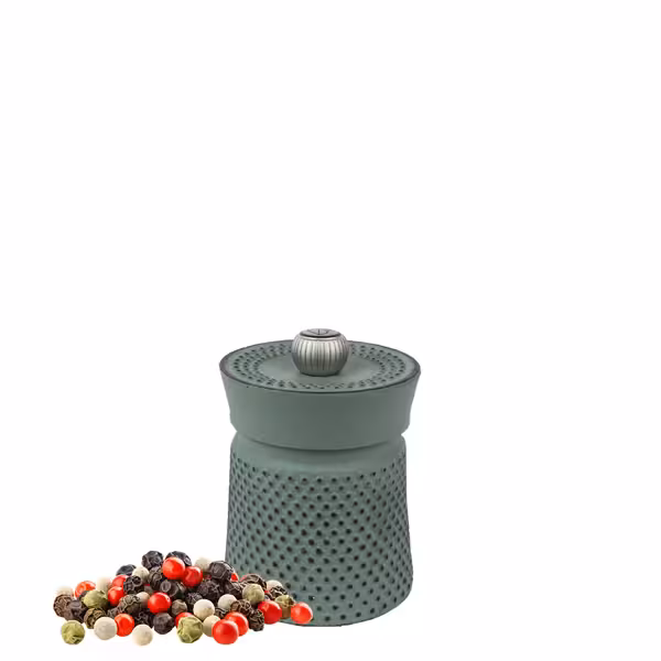 (6 pieces) PEUGEOT | BALI - Pepper Mill - Green - Height: 80mm