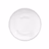 (12 pieces) THERMO FUTURE BOX | Porcelain plate - Round - without division - White