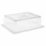 (6 ks) Kryt na podnos - pro GN podnos - GN 1/2 - polykarbonát - 325x265 mm - Výška: 95 mm