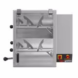Ζυμωτήριο κρεατοειδών - 50 kg - 1,5 kW - τριφασικό 400 V - με λειτουργία αναστροφής - ανατρεπόμενος κάδος