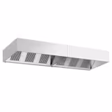 Commercial Wall-Mounted Extractor Hood – 4000mm – with Baffle Filters & Lighting