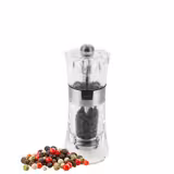 (6 pieces) PEUGEOT | OSLO - Pepper Mill - Acrylic/Stainless Steel - Height: 140mm