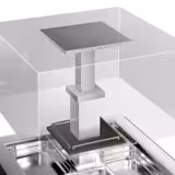 Bar de salate / bufet de salate - 1600mm - cu iluminare LED - pentru 4x GN 1/1