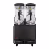 Slush-Maschine - 2x 12 Liter - 710 Watt - Tritan Behälter - Schwarz