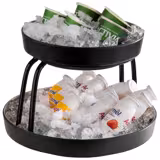 Buffet Stand - FRIDA - Metal frame - Black - Height: 160mm - suitable for 85230#6 & 85231#6