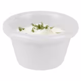 (24 قطع) وعاء تغميس - CASUAL - ميلامين - 80 ml - دائري - Ø 80mm - أبيض