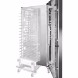 Elektrisch-Combisteamer - Touch - 7-inch touchscreen - 20x GN 1/1 - incl. wassysteem & temperatuurvoeler & rekwagen