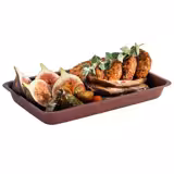 (6 τεμάχια) Δίσκος - LEVANTE - Ανοξείδωτο - 255x160mm - Ύψος: 30mm