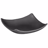 (6 pièces) Coupelles à sauce - ZEN - Melamine - 60 ml - 105 x 105 mm - Noir