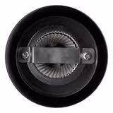 (6 szt.) Młynki do soli i pieprzu - MIDNIGHT - drewno - Wysokość: 170mm - Czarny