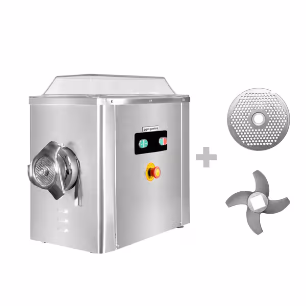 Heavy Duty Electric Meat Mincer Size 32 - 600kg/h - 2.2 kW - 1400rpm - Mincing Plate 4mm