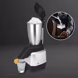 Tritaghiaccio da banco - 3kg/min - 200W - Acciaio inox