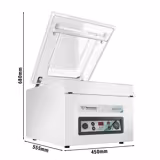 HENKELMAN | Jumbo 35 - Kammer-Vakuumiergerät - 16m³/h - 600 Watt - Digital