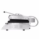 Parrilla de contacto / Grill de contacto - 2,8 kW - Programable - Pantalla digital - placas: superior e inferior ranuradas - Superficie de parrilla: 223x380mm