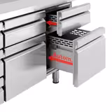 Rashladni pult Premium PLUS - 1468x700 mm - 4 ladice & poleđina