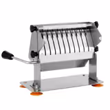 Curryworstsnijder - 330x189x285mm - Handmatig - Snijdikte: 20mm - Max Ø170mm