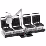 Swiveling portion dispenser - for waffles - 4 liters